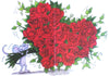 tri-fold card fron mouse carrying roses inside 2 mice sleeping on roses greeting card tri-fold card fron mouse carrying roses inside 2 mice sleeping on roses greeting card