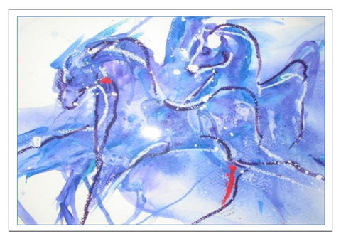 Valerie Taylor Greeting Card w/Envelope - Spirit Horse VT147