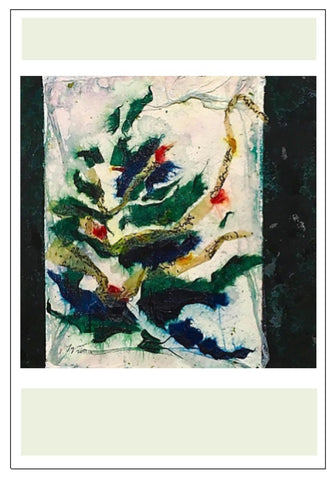 Valerie Taylor Greeting Card w/Envelope - Dancing Tree      VT140