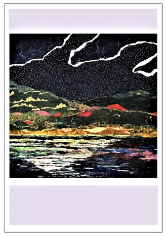 Pam Young Any Occasion Greeting Card Night on the Estuary PY106