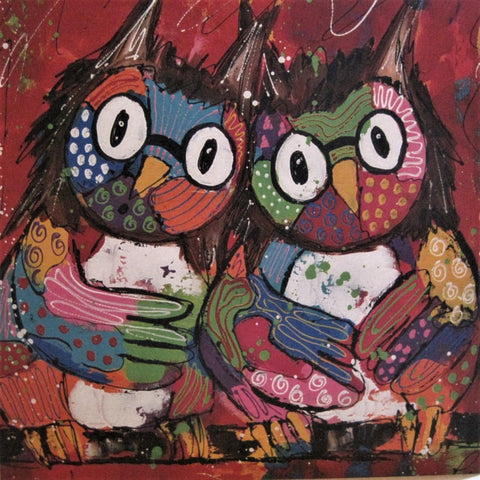 True Love/Two Owls by Liz Greeting Card PM542