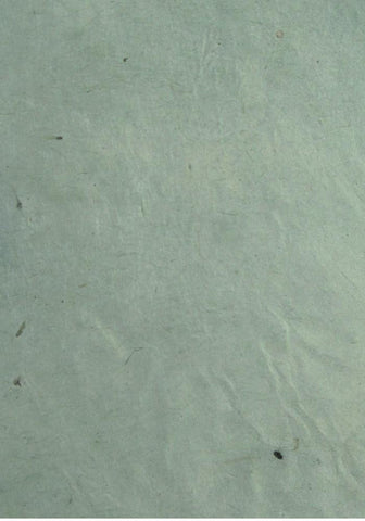 Lokta paper from Nepal, solid celadon (pale blue green)