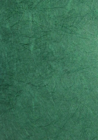 Lokta paper from Nepal, solid green
