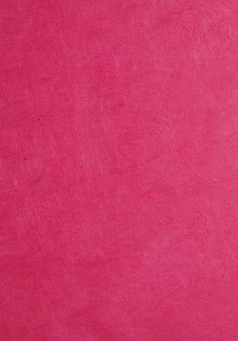 Lokta paper from Nepal, solid rose red