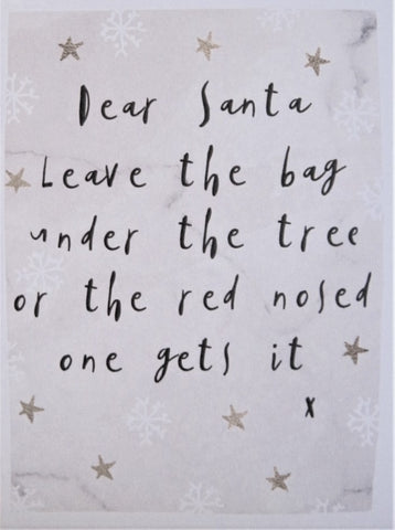Dear Santa Note SWO18