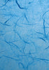 Unryu mulberry paper with silk strands from Thailand, turquoise blue Unryu mulberry paper with silk strands from Thailand, turquoise blue