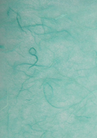 Thai Specialty Paper - Silk Mulberry Unryu Aegean Green     TU-2016 Small