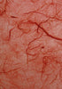 Unryu mulberry paper with silk strands from Thailand, sienna orange red Unryu mulberry paper with silk strands from Thailand, sienna orange red