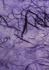 Unryu mulberry paper with silk strands from Thailand, purple Unryu mulberry paper with silk strands from Thailand, purple