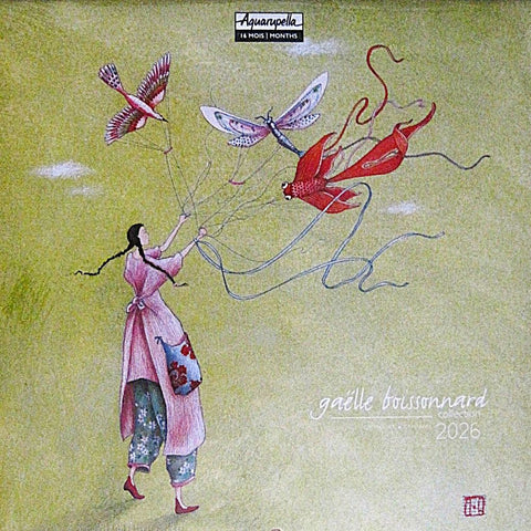 Cover of Gaelle Boissonnard 2026 small calendar 