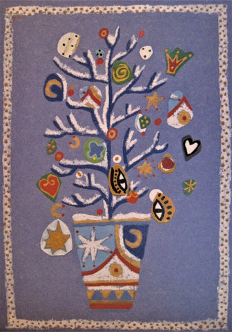 Christmas Card - Christmas Tree Decor by Helga     DH011
