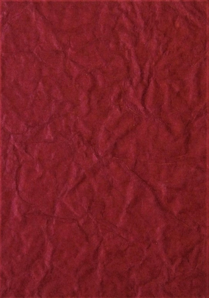 Red Handmade Paper Texture
