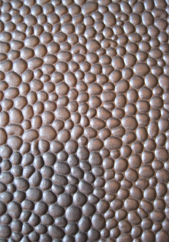 Paper from India, embossed pebble-like silver surface 