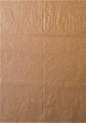 Pearlized paper from India, tissue-weight deep gold