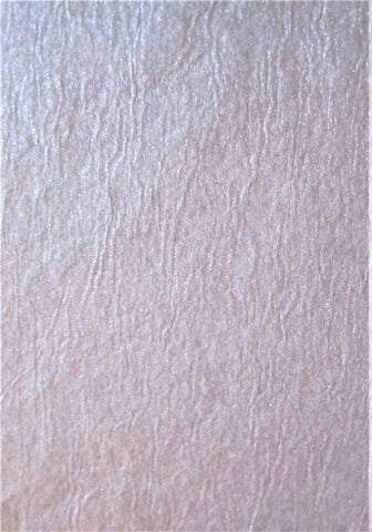 Pearlized paper from India, tissue-weight silver pearl