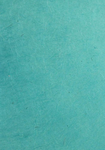 Lokta paper from Nepal, solid blue green 