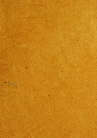Lokta paper from Nepal, solid golden orange