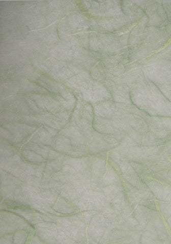 Thai Specialty Paper - Silk Mulberry Unryu Green Mist     TU-2007 Small