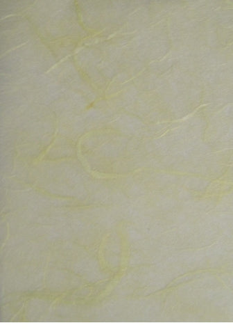 Thai Specialty Paper - Silk Mulberry Unryu Yellow Chiffon     TU-2008 Small