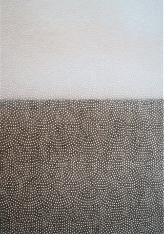 Japanese tarasen paper translucent white dot pattern